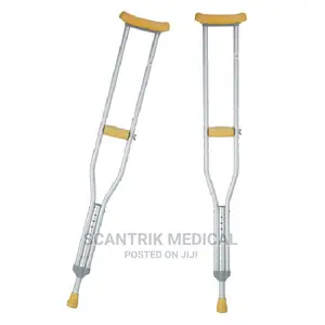 Aluminum Height Adjustable Cane Foam Underarm Crutches