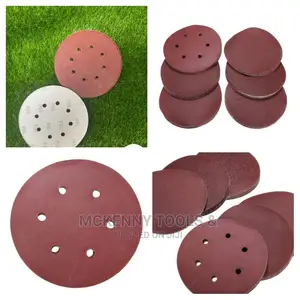 60x 6" Self Adhesive Mixed 60-320 Grit Hole Sand Disc
