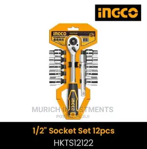 1/2” Socket Set Ingco HKTS12122 12pcs