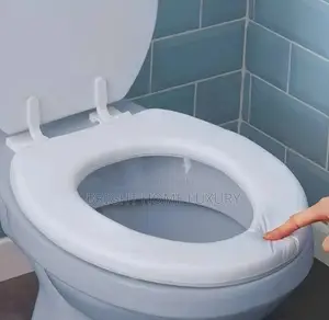 Soft Toilet Seat Cover (White)