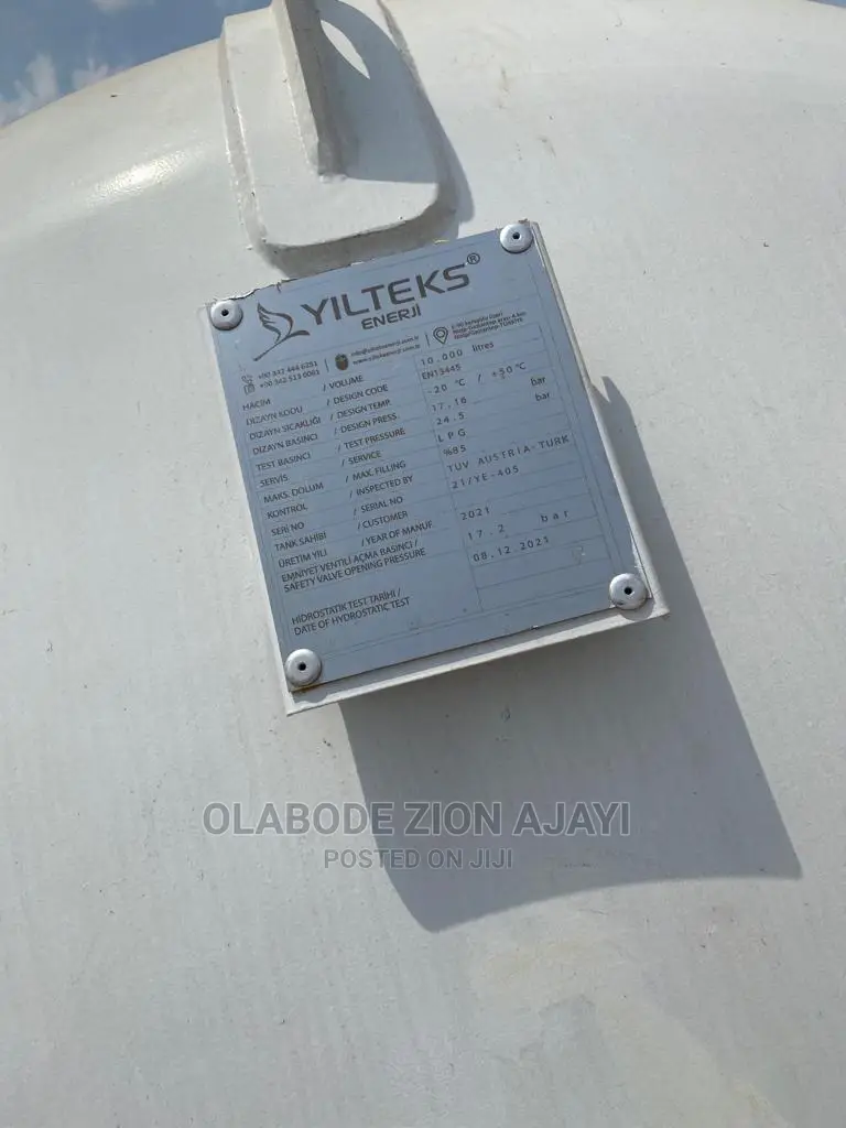 5tons,10tons,20tons,23tons 30tons LPG Storage Tank Available