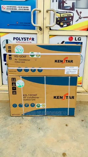 Band New KENSTER 1.5HP Split Unit Air Conditioner/100%Copper
