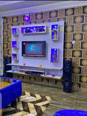 Luxury Wall Mounted Unit TV Console.
