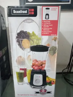 Scanfrost Blender 409 Black and White Colour