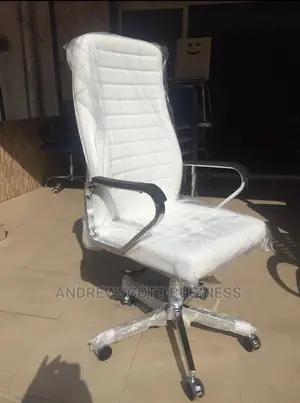 White Leather Chair