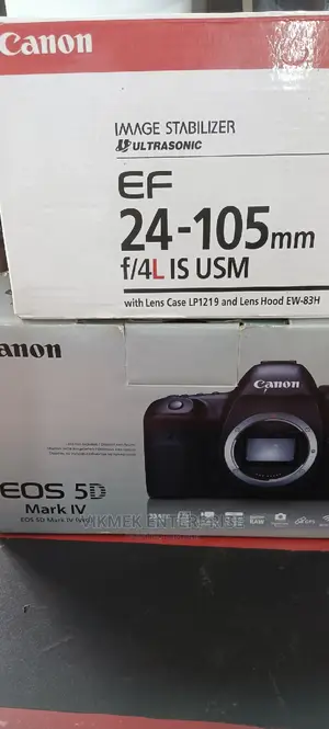 Canon 5D Mark IV With 24-105 Open Box