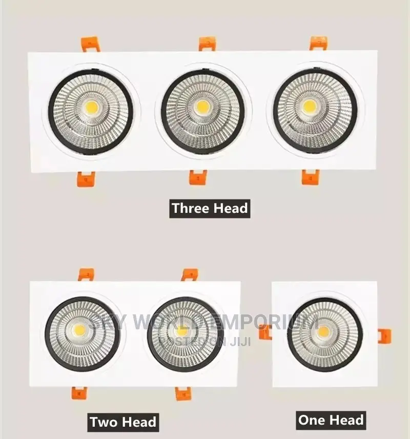 Double Recessed Pop Light