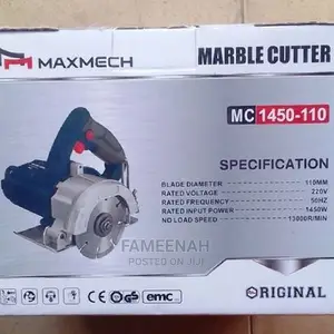 Maxmech Electric Marble Cutting Machine