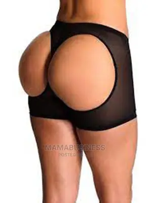 2 IN 1 Butt Lifter Enhancer Thigh Shapewear - Beige/Black