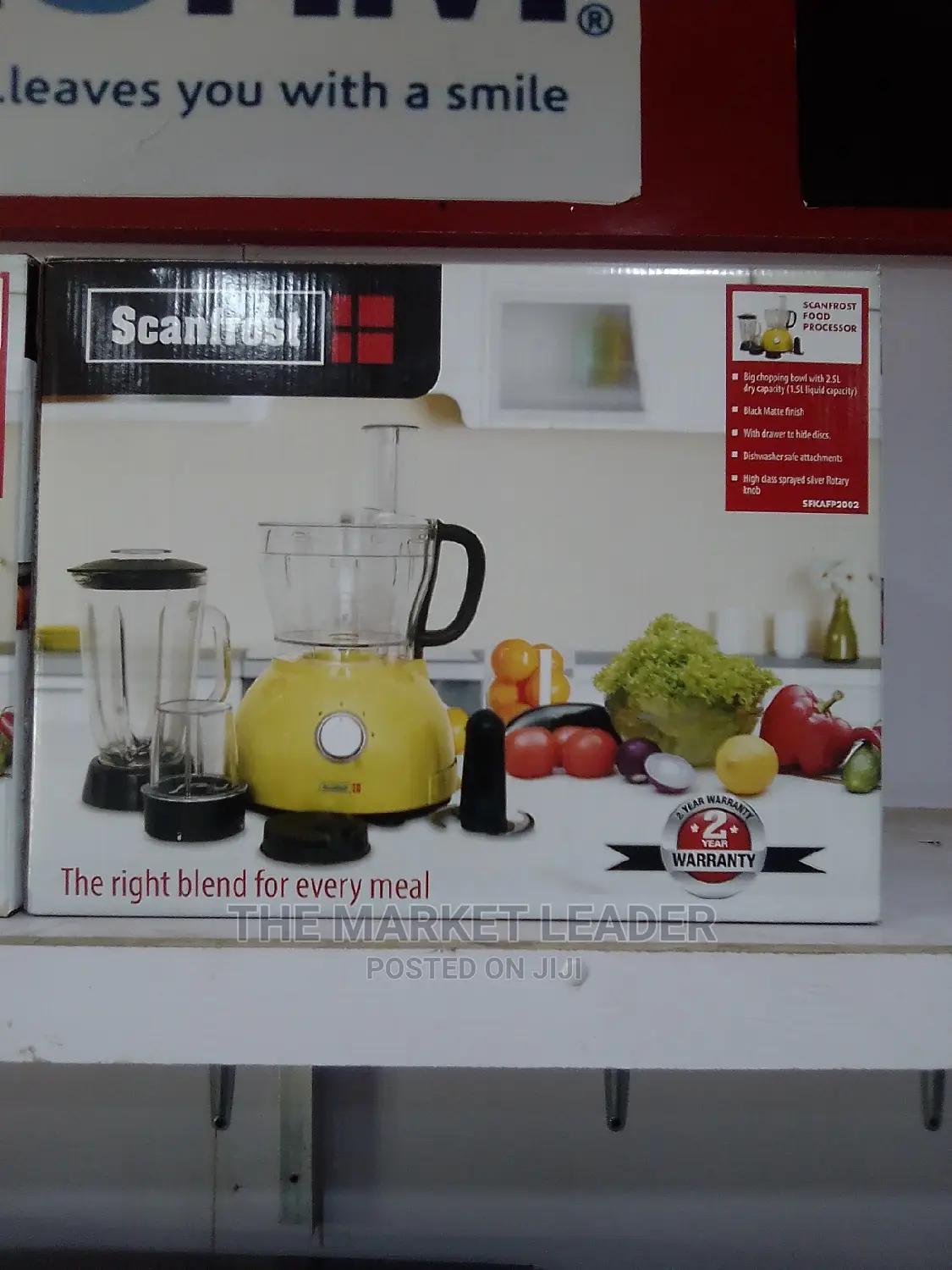 Scanfrost Food Processor With Blender