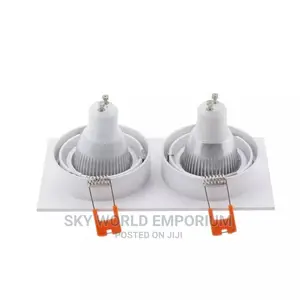Holder Recessed Bulb Fixture Round Led Spotlight Frame