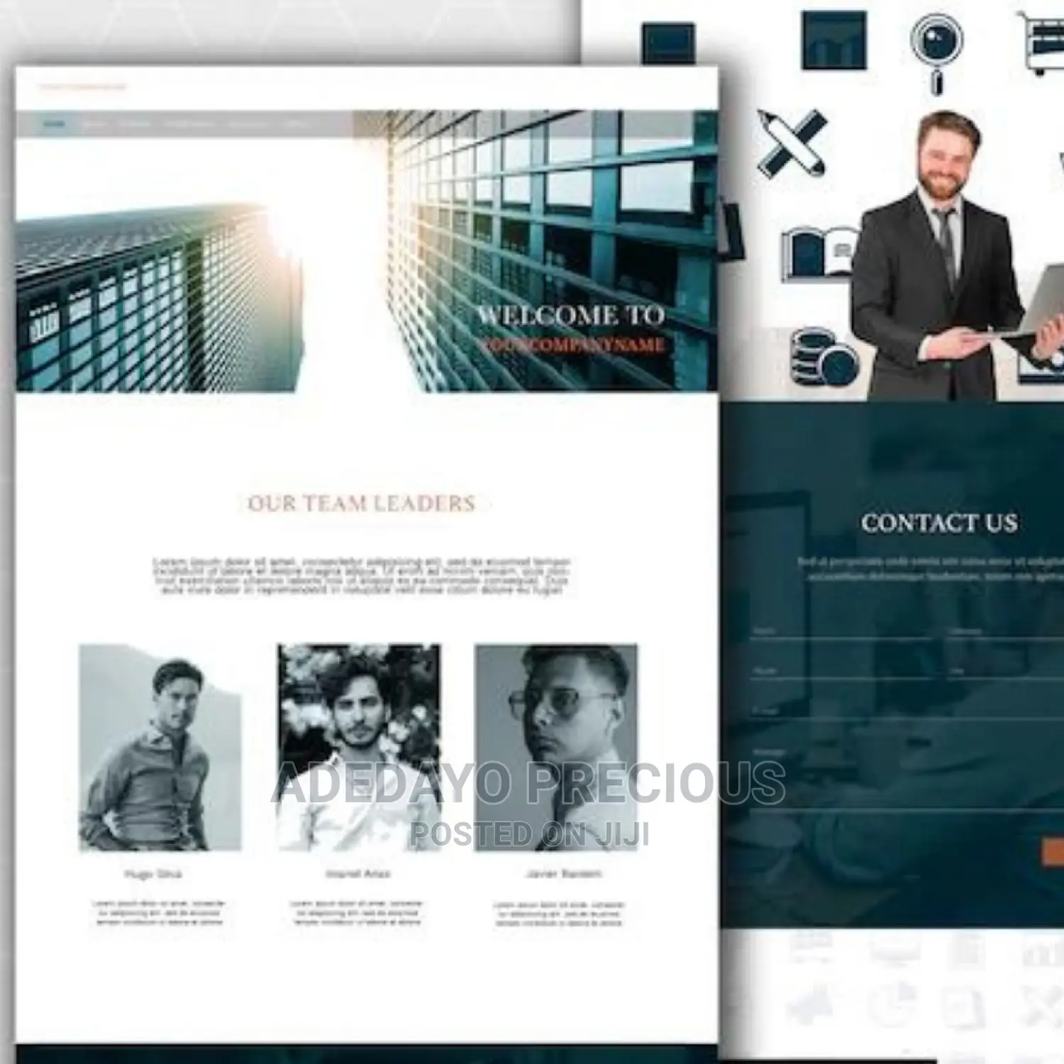 Website Design,Make Payment Only When Website Is Fully Built