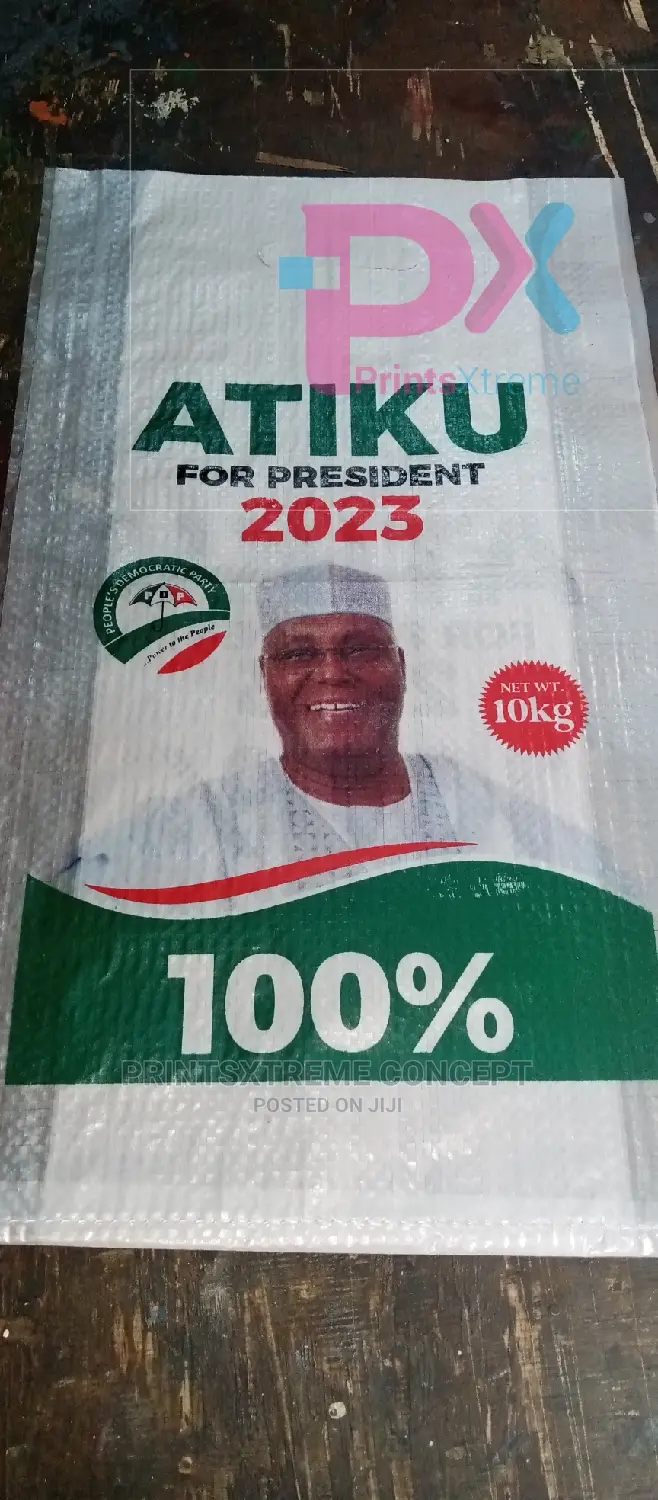 Image Printing on Rice Bag