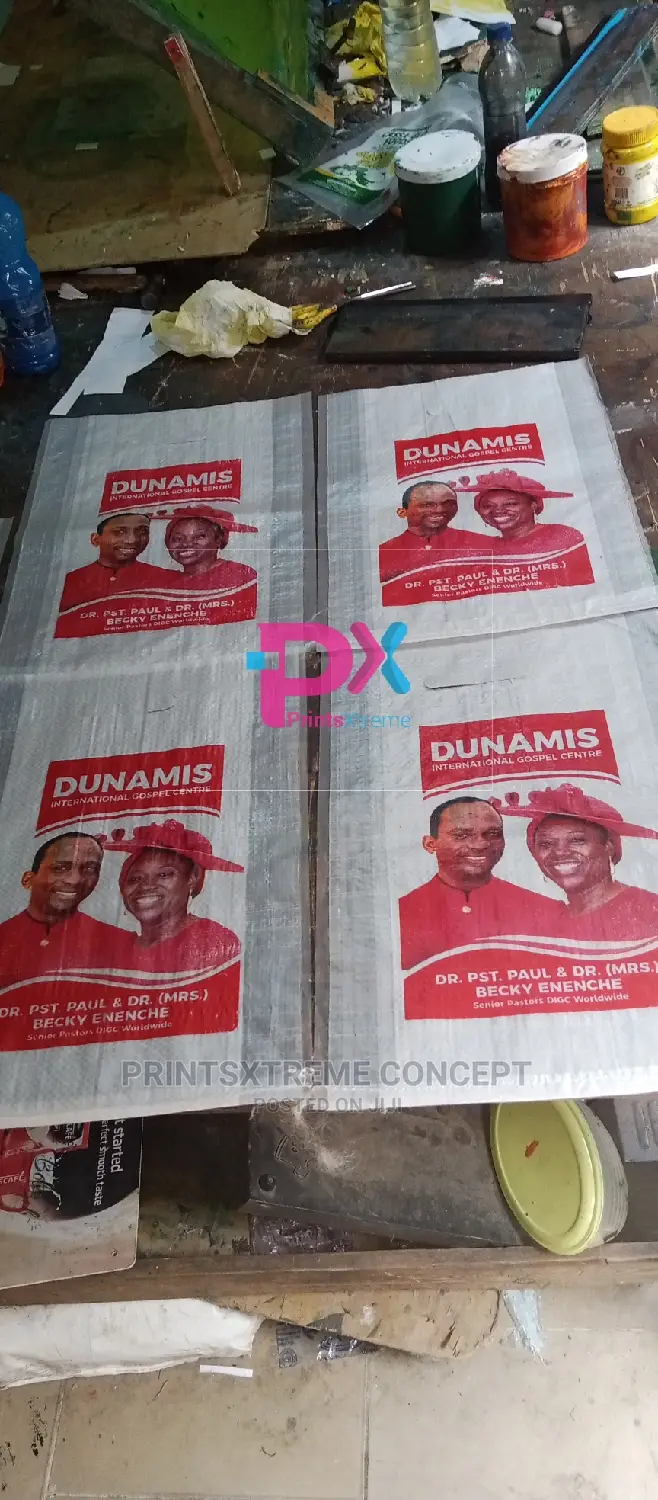 Image Printing on Rice Bag