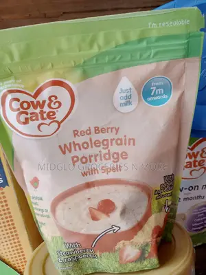 Cow Gate Red Berry , Whole Grain Porridge by 4