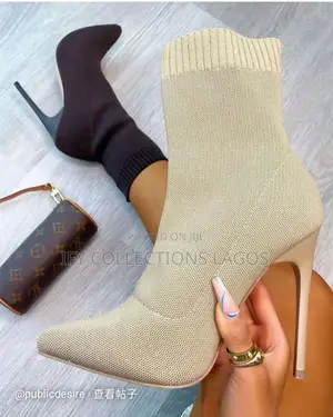 Quality Fabric Made Ladies Affordable High Heels Shoes.