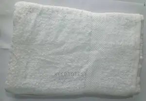 100% Cotton Extra Large White Towel
