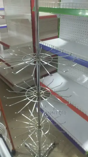 Supermarket Standing Rotating Candy Stand