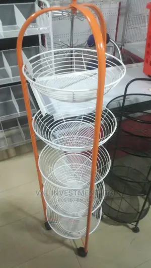 Supermarket Rolling Basket