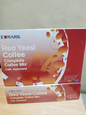 EDMARK Red Yeast Coffee ,20 Sticks by 20 GMS