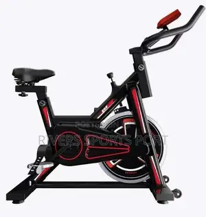 Deluxe Fitness Spinning Bike With Pulse Meter Phone Holder