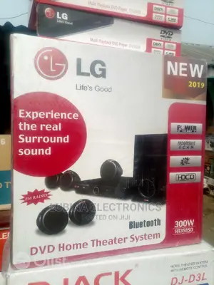 Brand New LG 300w Home Theater(Bluetooth Connection/Usb/Fm/