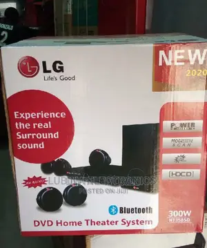 Brand New LG 300w Home Theater(Bluetooth/Usb/Fm Station/
