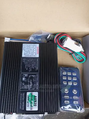 Remote Control Siren Amplifier