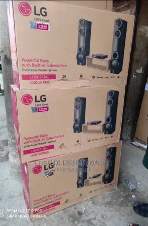 Brand New LG(AU675LHD)1000w/Bluetooth/Bodyguard Home Theater