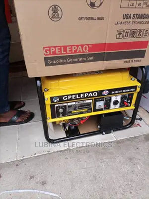 Brand New ELEPAQ(SV8500E2)4.5KVA/Key Starter/Battery/Yellow/