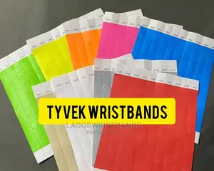 1000pcs Mix Color Tyvek Paper Wristband From Lagoswristbands