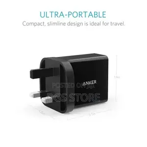 Anker 24w 2- Port Usb Charger