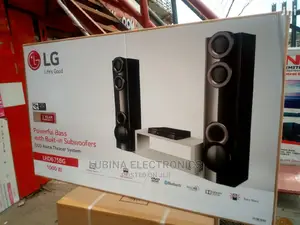 Brand New LG 1000w Bodyguard Home Theater(Bluetooth/Usb Port