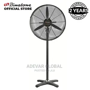 Binatone Standing Heavy Duty Fan 26 Inch HDF 2620- Black