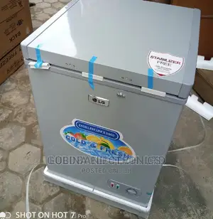 Brand New LG 200litter Chest Freezer/External/Silver Colour/