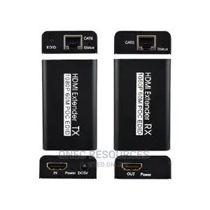60m Hdmi Extender Poc Over Single Cat5e/6 164ft (60m) Full H