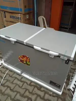 Brand New SNOWSEA 600litter Double Door Freezer/External