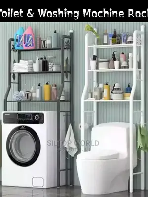 Toilet and Washing Machine Rack