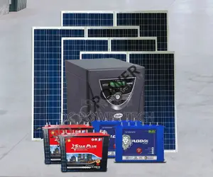 3.5kva Inverter With 2X200 AH Battery and 4 X 250W Solar Pan