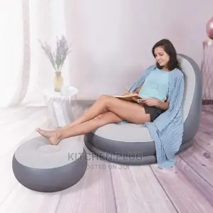 Deluxe Lounger With Foot Stool