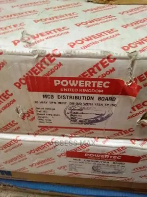 D8 3phase Distribution Board . Power Tec.