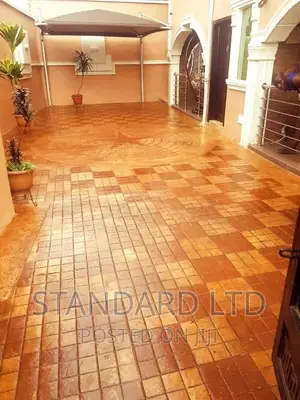 Modern Increte Stamping Floor