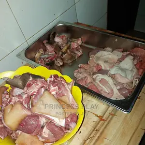Dried Smoked Catfish, Shared RAM and Goat, Snails