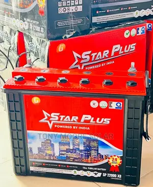 220ah 12v Starplus Tall Tubular Battery