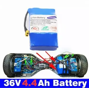 Overboard Electric Scooter Battery 36C 4400mah Rechargeable