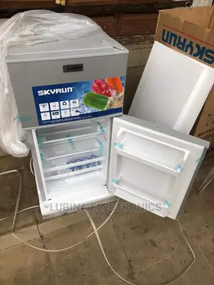 Brand New SKYRUN 80litter Double Door Fridge/Extenal/Silver