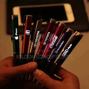 Led Logo Pen With Branding Moq:100pcs Above