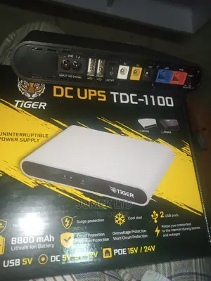 8800mah Mini Portable UPS With 15/19/24vdc POE (Power