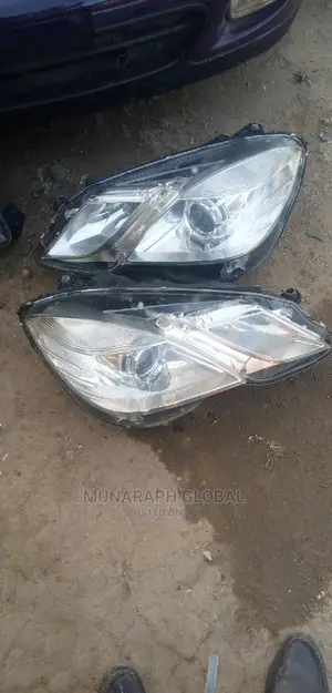 2010 Model Mercedes Benz E350 Headlight Set.