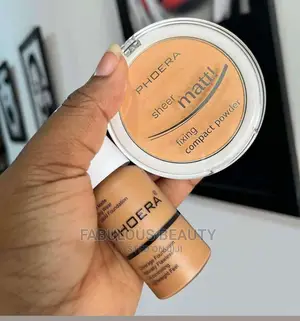 Phoera Foundation and Cake Powder.